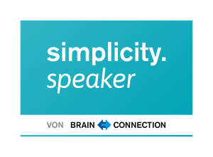 simplicity speaker Hartschen Brain Connection Seminar Training
